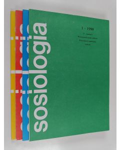 käytetty kirja Sosiologia vuosikerta 1990 1-4