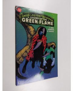 Kirjailijan Neil Gaiman & Terry Austin ym. käytetty kirja Green Lantern/Superman - Legend of the Green Flame