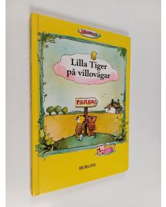 Kirjailijan Janosch käytetty kirja Lilla Tiger på villovägar berättelsen om när lilla Tiger en vacker dag inte kom hem