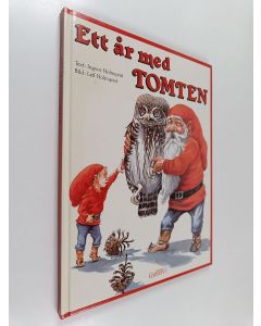 Kirjailijan Ingvor Holmqvist käytetty kirja Ett år med Tomten