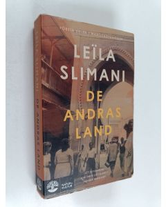 Kirjailijan Leïla Slimani käytetty kirja De andras land