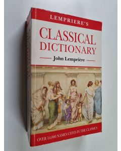 Kirjailijan John Lemprière käytetty kirja Lemprière's Classical Dictionary