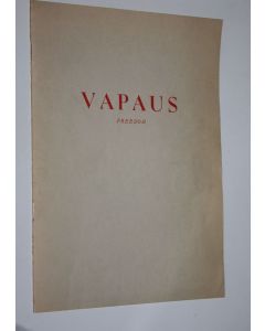 käytetty teos Vapaus = Freedom : näytelmä nyky-Afrikasta