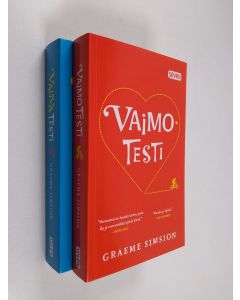 Kirjailijan Graeme Simsion käytetty kirja Vaimotesti ja Vauvatesti (2 kirjaa)