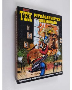 Kirjailijan Gianfranco Manfredi käytetty kirja Pitkäsarvisten surmanajo
