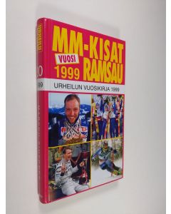Kirjailijan Markku Siukonen käytetty kirja Urheilutieto 20 : Urheilun vuosikirja 1999