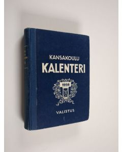 käytetty kirja Suomen kansakoulukalenteri 1958