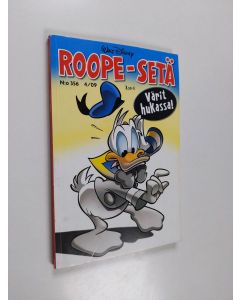 Kirjailijan Walt Disney käytetty kirja Roope-setä 4/2009