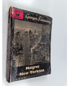 Kirjailijan Georges Simenon käytetty kirja Maigret New Yorkissa