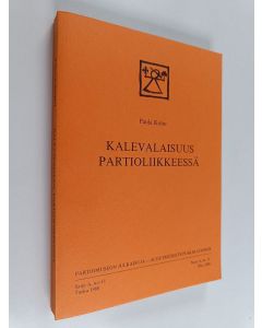 Kirjailijan Paula Koho käytetty kirja Kalevalaisuus partioliikkeessä