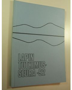 Tekijän Marja ym. Mäkinen  käytetty kirja Vuosikirja XXXIII 1992 (Lapin tutkimusseura)