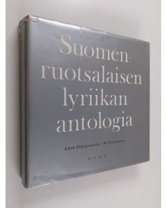 Kirjailijan Nils-Börje Storbom käytetty kirja Suomenruotsalaisen lyriikan antologia : Edith Södergranista Bo Carpelaniin