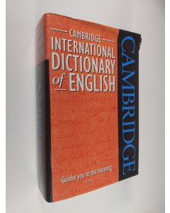 käytetty kirja Cambridge international dictionary of english