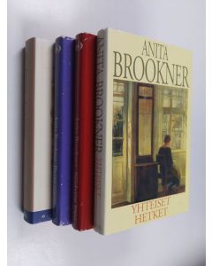 Kirjailijan Anita Brookner käytetty kirja Anita Brookner-paketti : Päivät Pariisissa ; Hyvää seuraa ; Yhteiset hetket ; Säädytön liitto (4 kirjaa)