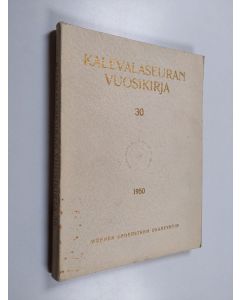 käytetty kirja Kalevalaseuran vuosikirja 30