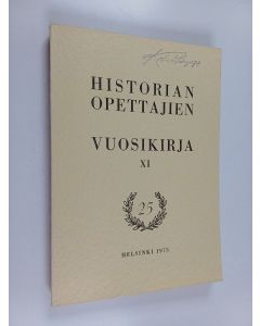 käytetty kirja Historianopettajien vuosikirja 11