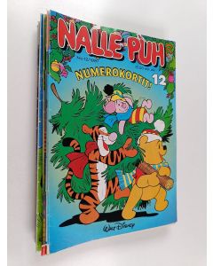 Kirjailijan Disney Walt käytetty teos Nalle Puh vuosikerta 1997 (numerot 1-12, puuttuu nro 9)
