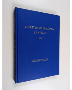 käytetty kirja Lääketehdas Leiraksen julkaisuja 19 : Reumapäivät 30.-31.5.1969