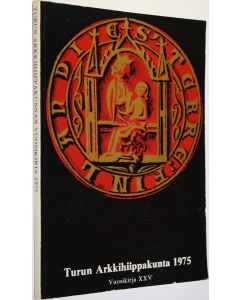 käytetty kirja Turun arkkihiippakunnan vuosikirja 1975