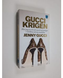 Kirjailijan Jenny Gucci käytetty kirja Guccikrigen