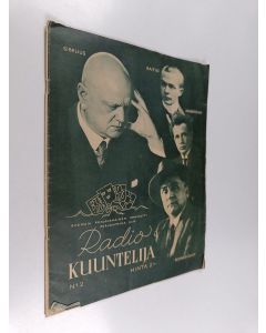käytetty teos Radio kuuntelija 2/1936