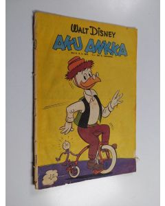 Kirjailijan Walt Disney käytetty teos Aku Ankka 9/1975