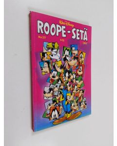 Kirjailijan Walt Disney käytetty kirja Roope-setä 9/2002 (nro 277)