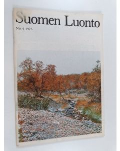 käytetty teos Suomen luonto 4/1975