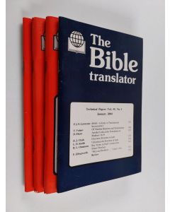 Kirjailijan Euan Fry käytetty teos The bible translator - Technical papers vol. 55, No. 1-4