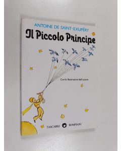 Kirjailijan Antoine de Saint-Exupery käytetty kirja Il Piccolo Principe