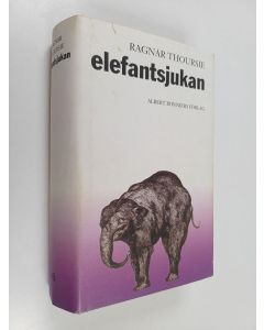Kirjailijan Ragnar Thoursie käytetty kirja Elefantsjukan : berättelser från byråkratin