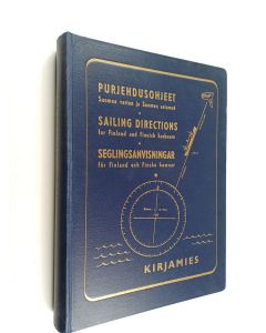 Kirjailijan Hans Malmgren käytetty kirja Purjehdusohjeet Suomea varten ja Suomen satamat