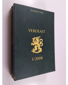käytetty kirja Verolait 1-2/2008