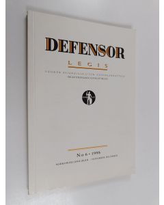 käytetty kirja Defensor legis : Suomen asianajajaliiton äänenkannattaja n:o 6/1998