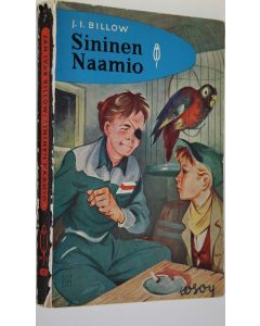 Kirjailijan Jan Ivar Billow käytetty kirja Sininen Naamio : erillinen jatko saman tekijän Aaveprikaattiin