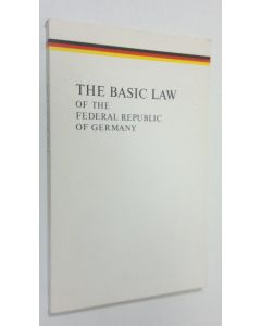 käytetty kirja Basic law of the Federal Republic of Germany