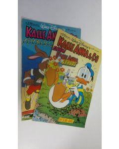 Kirjailijan Walt Disney käytetty teos Kalle Anka & C:o 21,24/1988