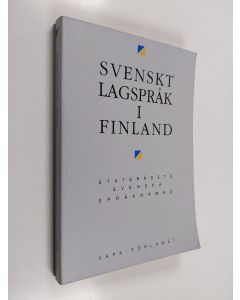 käytetty kirja Svenskt lagspråk i Finland : handbok