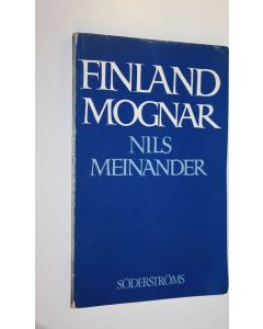 Kirjailijan Nils Meinander käytetty kirja Finland mognar (lukematon)