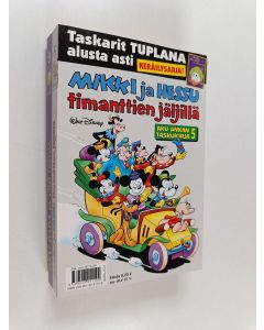 Kirjailijan Walt Disney käytetty kirja Mikki ja Hessu timanttien jäljillä ; Aku Baba ja viisi rosvoa