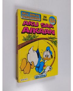 Kirjailijan Walt Disney käytetty kirja Aku saa aikaan