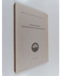 käytetty kirja Kansallismuseon kansatieteellinen käsikirjoitusarkisto