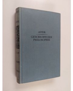 Kirjailijan Johannes Hirschberger käytetty kirja Geschichte der Philosophie