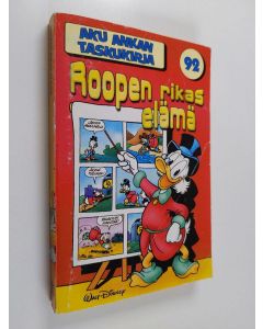 Kirjailijan Walt Disney käytetty kirja Roopen rikas elämä