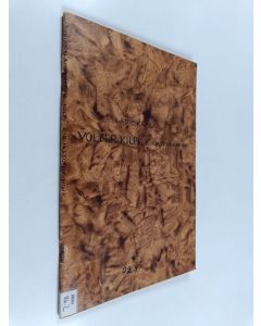 Kirjailijan Saini Laurikkala käytetty kirja Volter Kilpi kirjastomiehenä