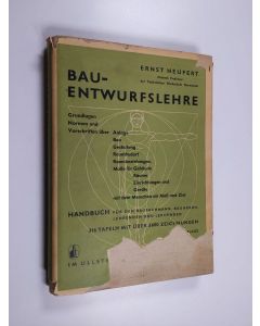 Kirjailijan Ernst Neufert käytetty kirja Bauentwurfslehre