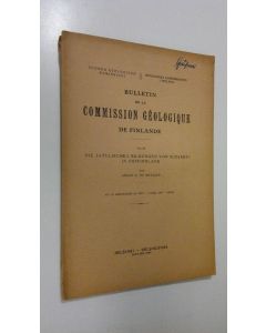 Kirjailijan Adolf A. T. Metzger käytetty kirja Bulletin de la Commission Geologique de Finlande 64 : Die jatulischen Bildungen von Suojärvi in Ostfinnland