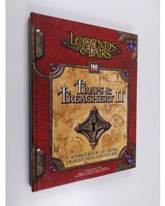 Kirjailijan Fantasy Flight Games käytetty kirja Traps & Treachery II - A Sourcebook of More Deadly Machinations (ERINOMAINEN)