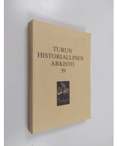 Kirjailijan Eero Kuparinen käytetty kirja Turun historiallinen Arkisto 39