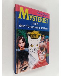 Kirjailijan Enid Blyton käytetty kirja Mysteriet med den försvunna katten